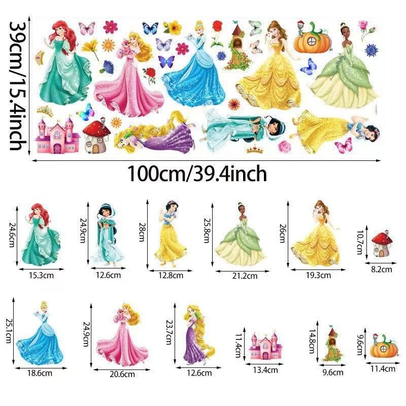 HANISNA Princess Series princess figures add charm to kids’ rooms
