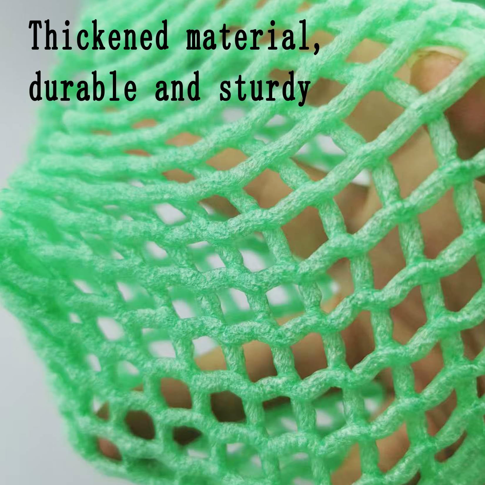 HanyHere fruit protection bag green 14x6cm features easy install and stretch to fit.