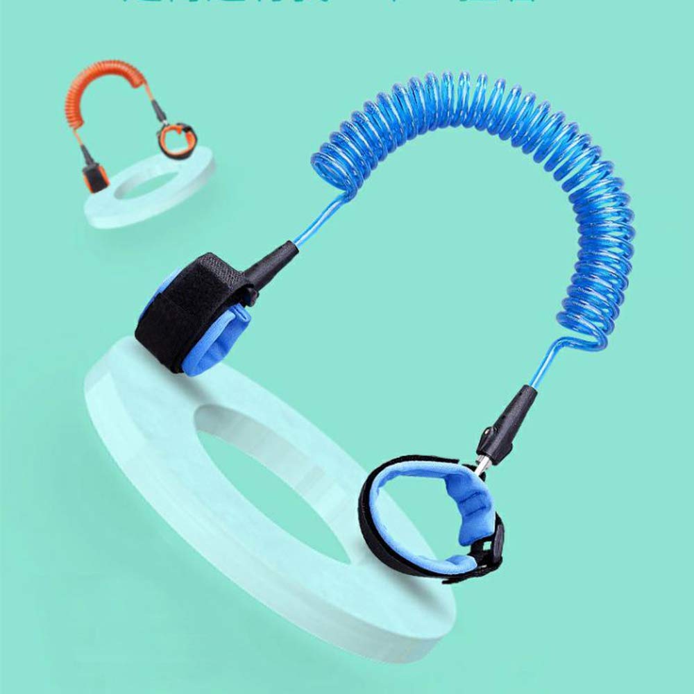 HANZE blue anti-lost wrist link stretched to 8.2ft for more freedom