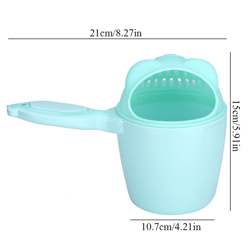Haosie tear-free waterfall cup easy clean shows detachable parts for quick rinse