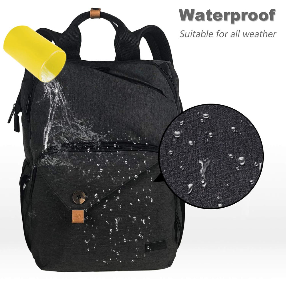 Hap Tim diaper bag backpack durable waterproof outer shell for daily use