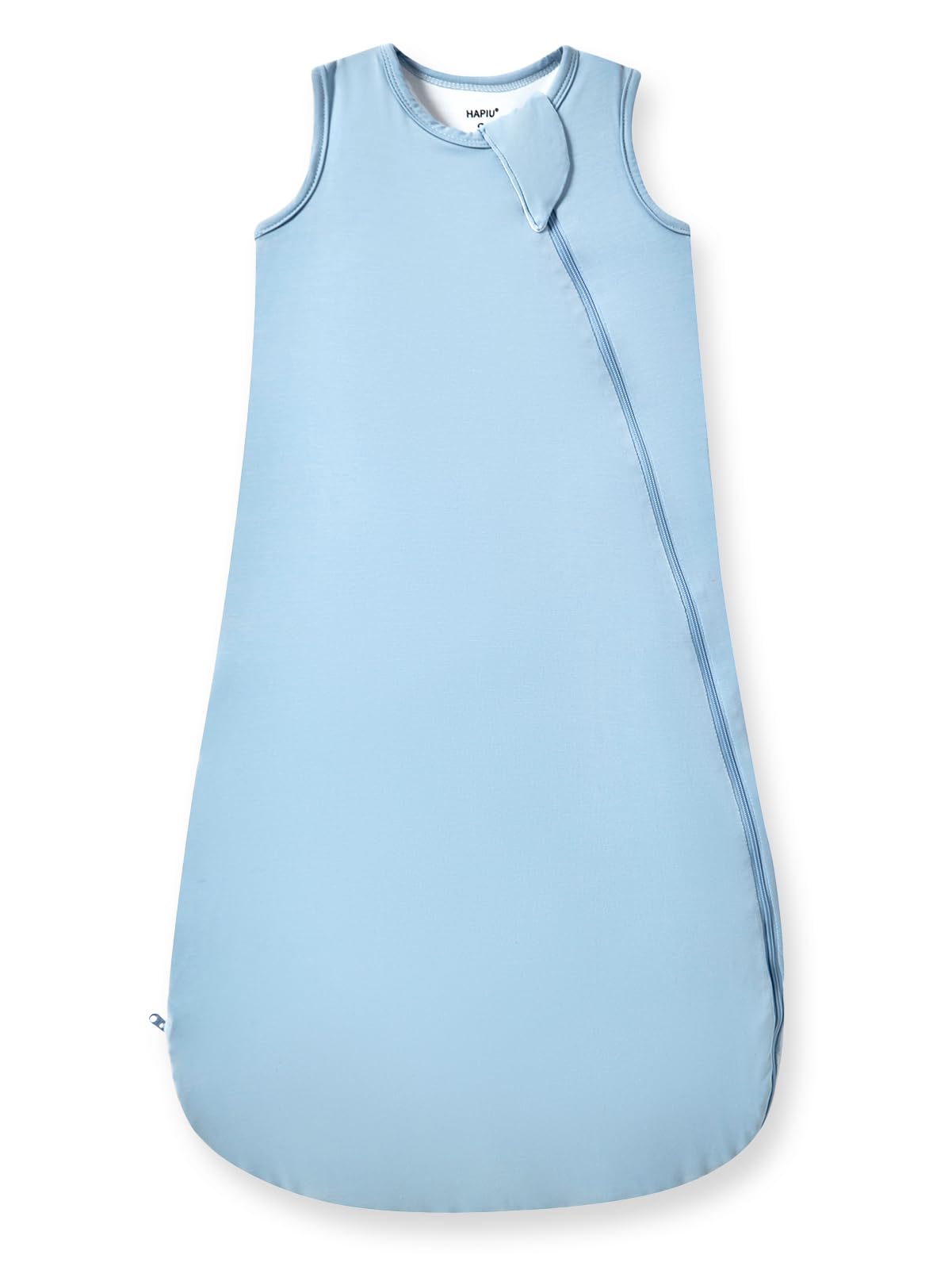 HAPIU bamboo sleep sack fog front view promotes gentle sleep warmth