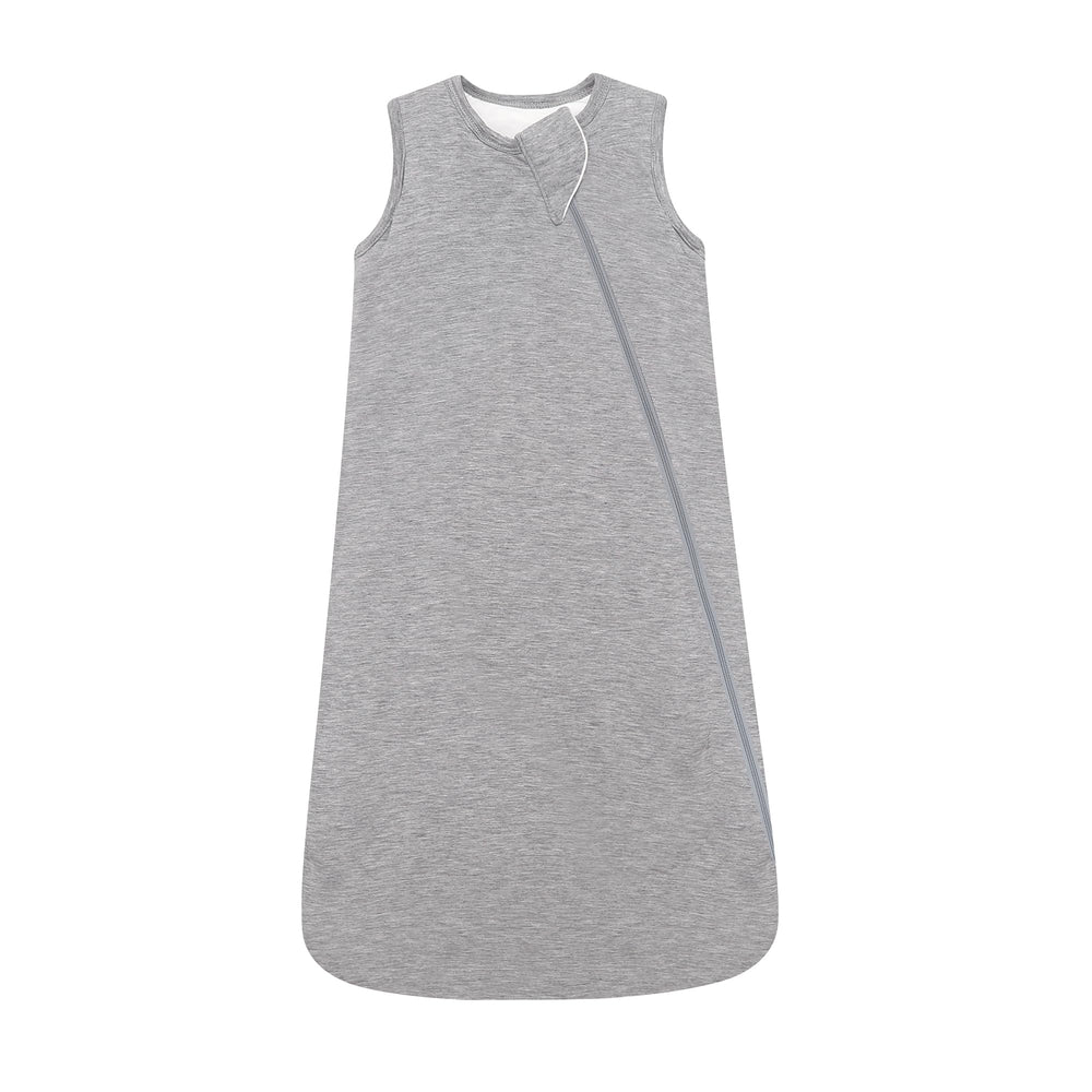 HAPIU rayon bamboo sleep sack close-up shows soft, breathable fabric ideal for sensitive baby skin