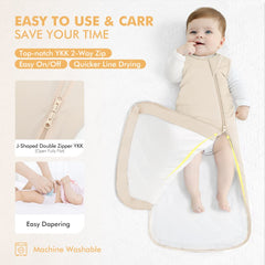 HAPIU roomy-growth-friendly-design provides extra leg room for kicking and growing.
