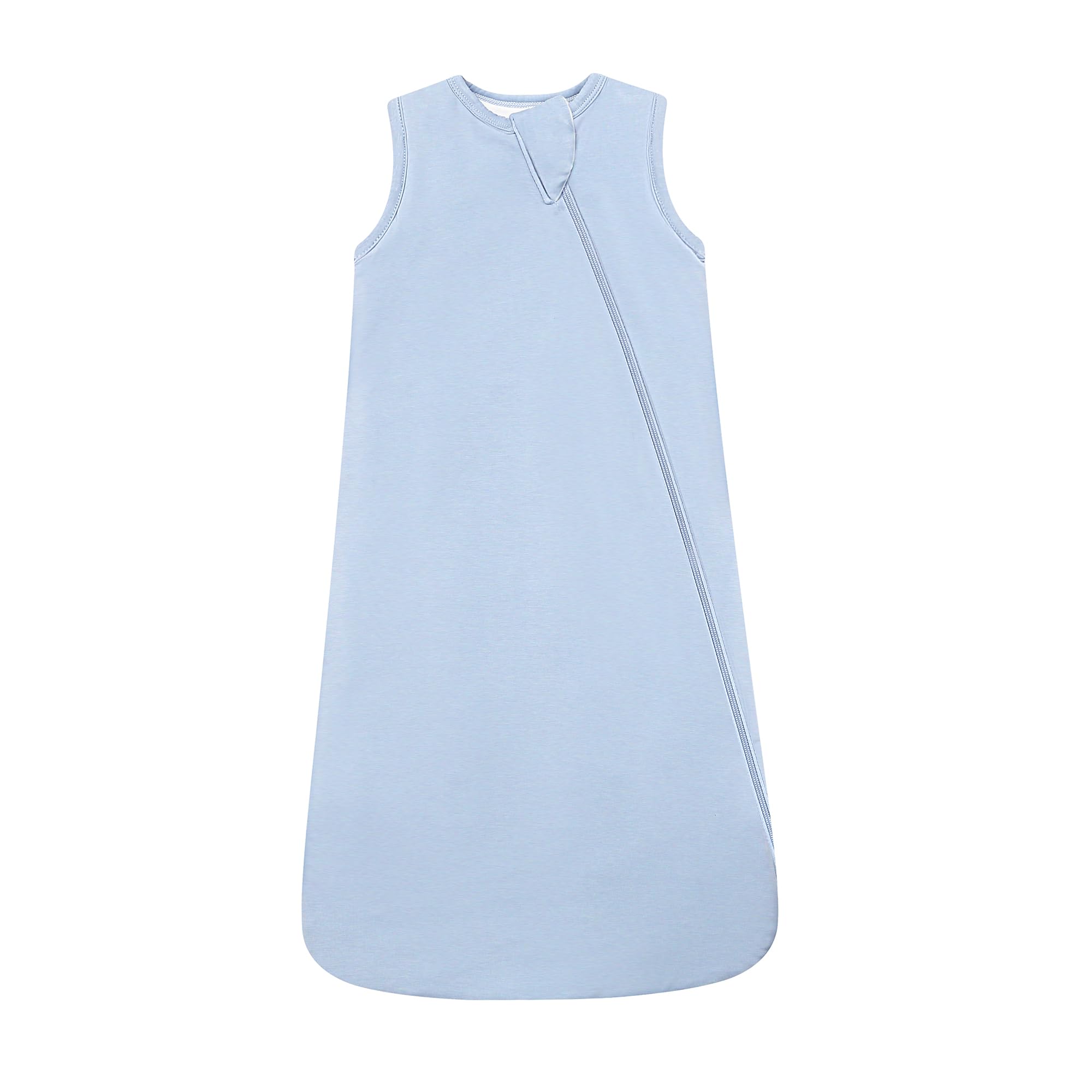HAPIU bamboo fabric closeup highlighting soft, breathable sleep sack for cozy baby nights.