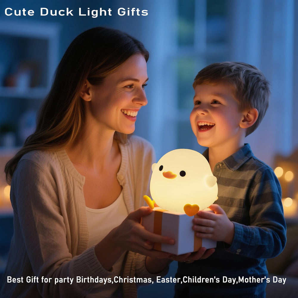 HAPPYBAG Rechargeable duck lamp with USB charging for cordless portability