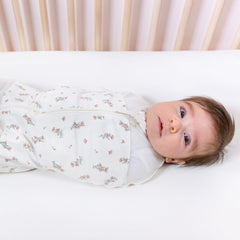 Happiest Baby Sleepea inner-flaps closeup illustrating snug embrace