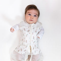 Happiest Baby Sleepea zipper top-bottom demonstrates convenient access