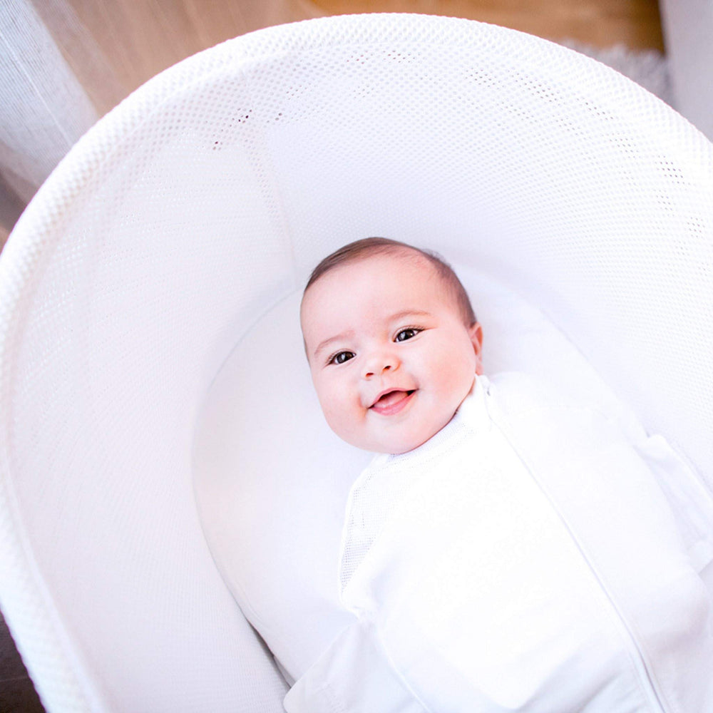 Happiest Baby SNOO Sleep Sack nursery-ready look supports soothing bedtime.