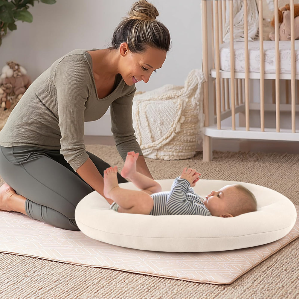 Happle sunny baby lounger supervised play space for newborns