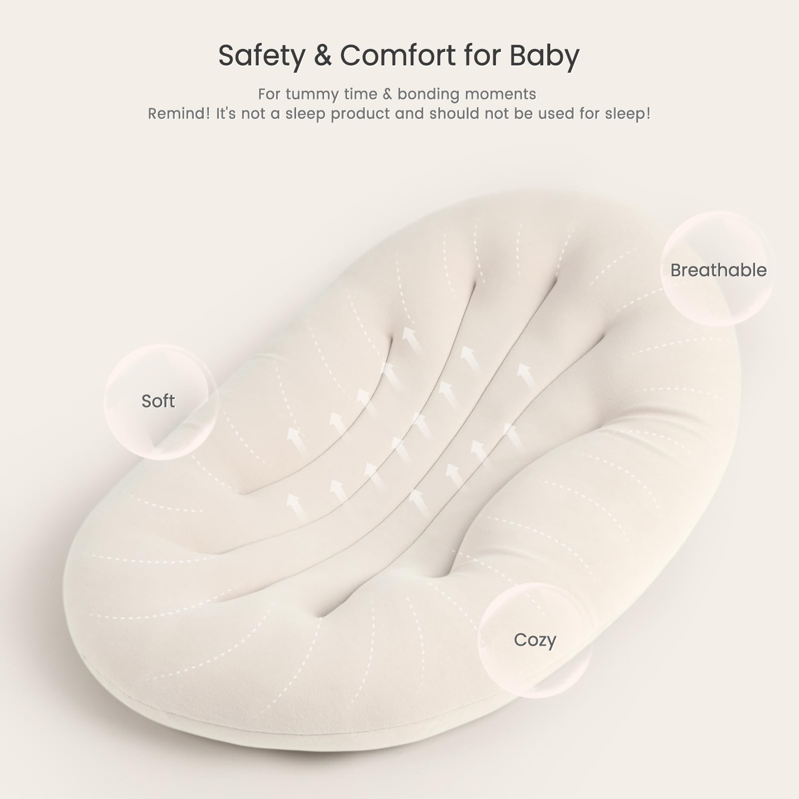 Happle sunny baby lounger washable cover for easy cleanup