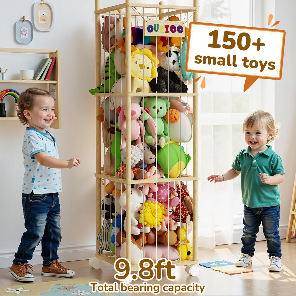 Happnear stuffed animal zoo bee lights create soft nighttime ambiance.