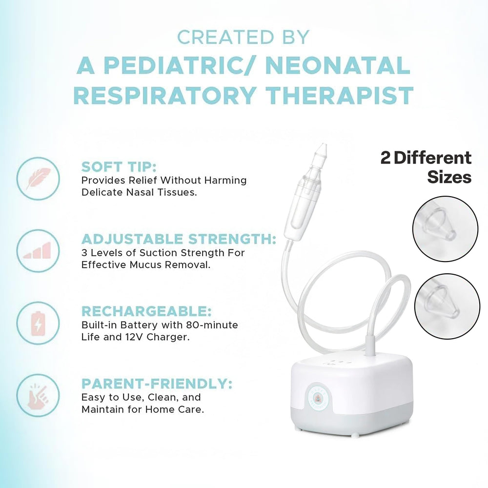 Happy Breathing Suction compact design fits small nursery spaces