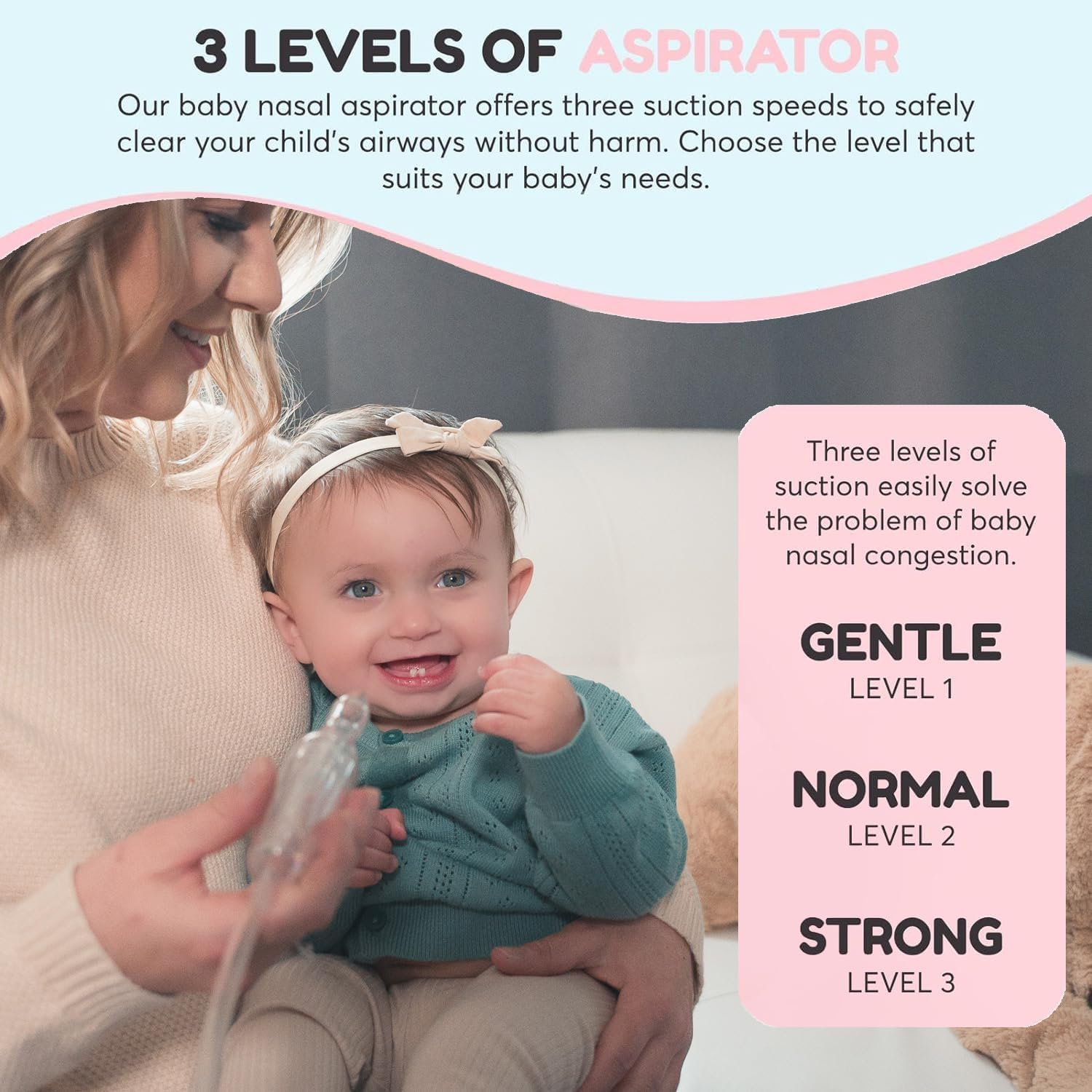 Happy Breathing Suction cordless charging demonstrates portable relief on the go