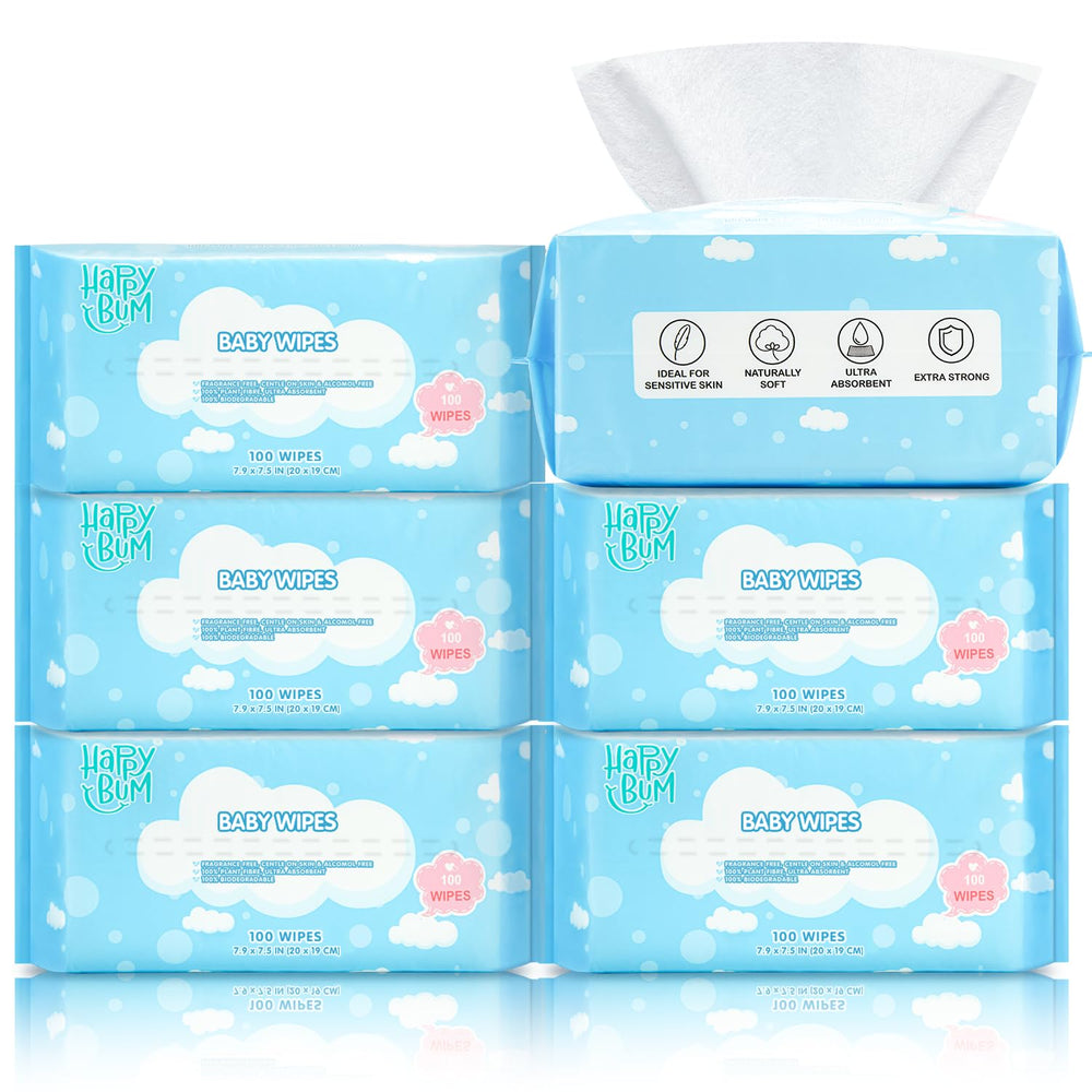 HAPPY BUM large-dry-pack wipes for quick cleanups on the go