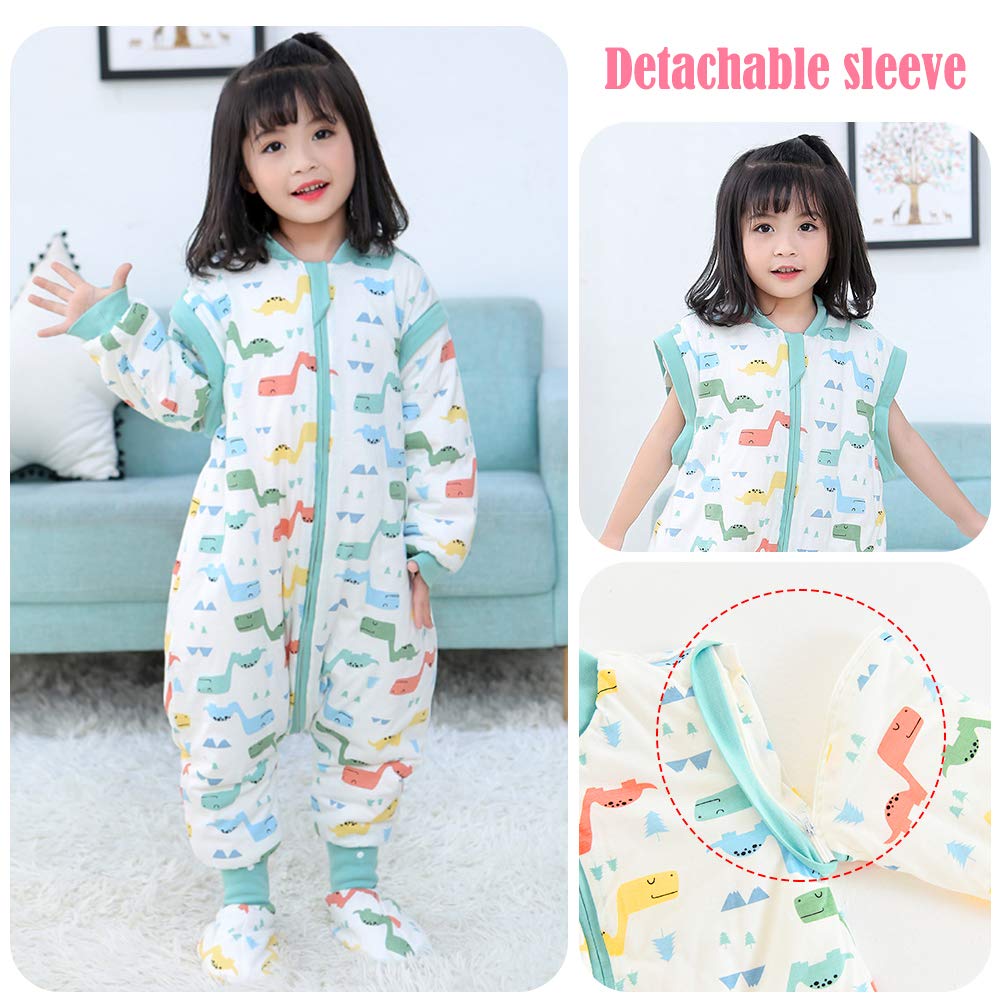 Happy Cherry sleep sack separate legs highlights freedom of movement for toddlers