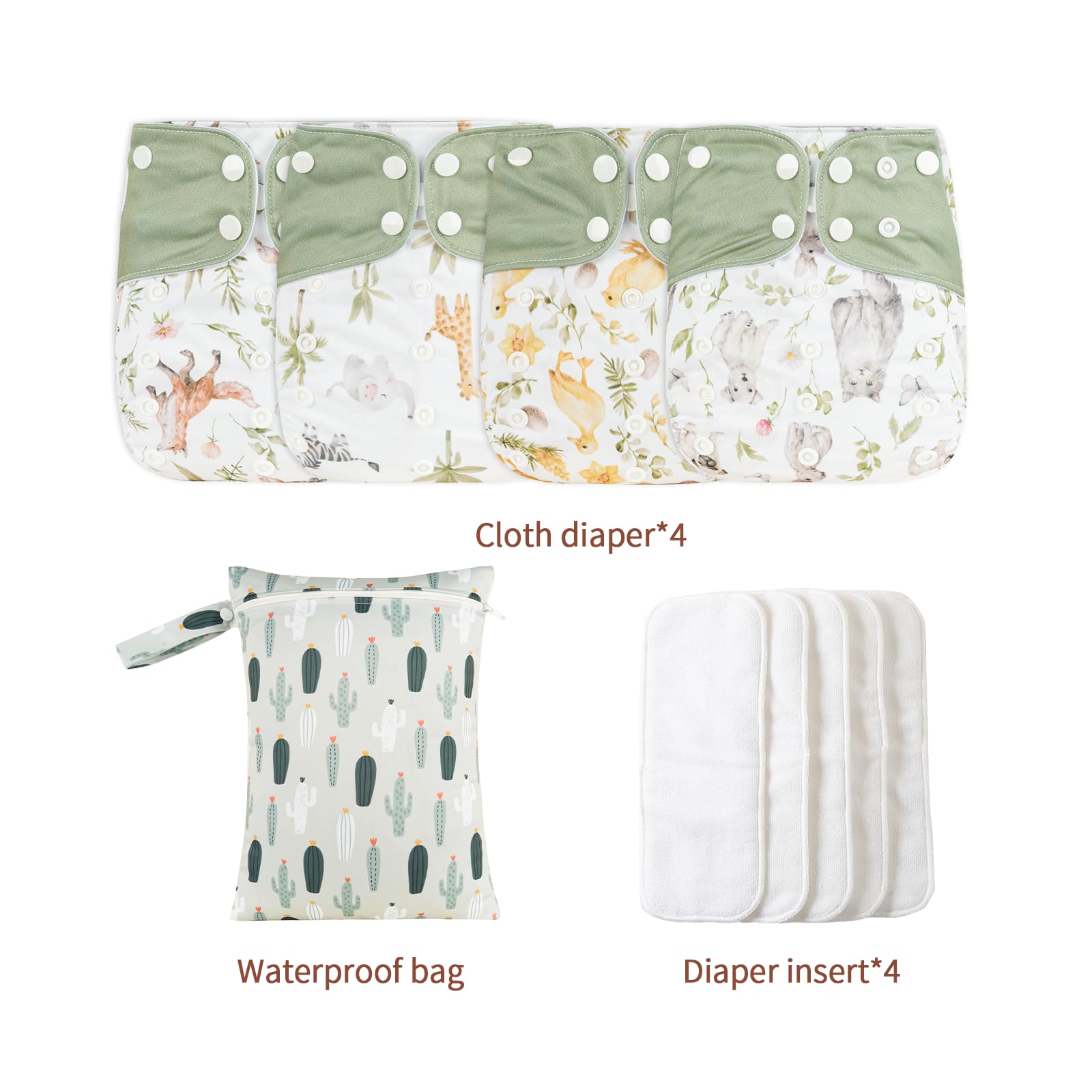 Happy Flute diaper insert close-up highlighting soft breathable materials for gentle skin
