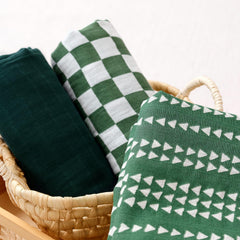 Happy Flute muslin blankets absorbent for bath time and quick cleanups