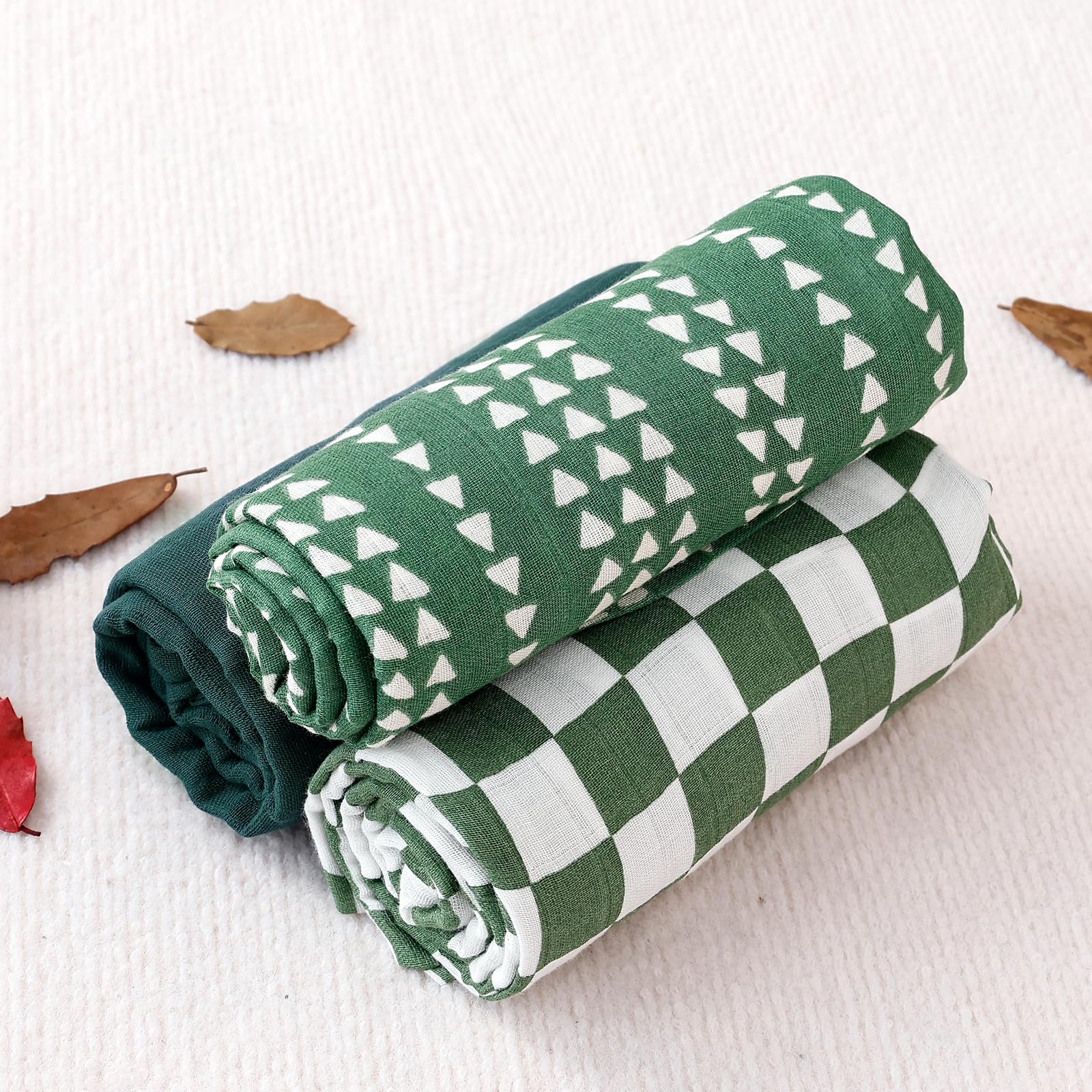Happy Flute large swaddle blanket supports comfortable swaddling and warmth