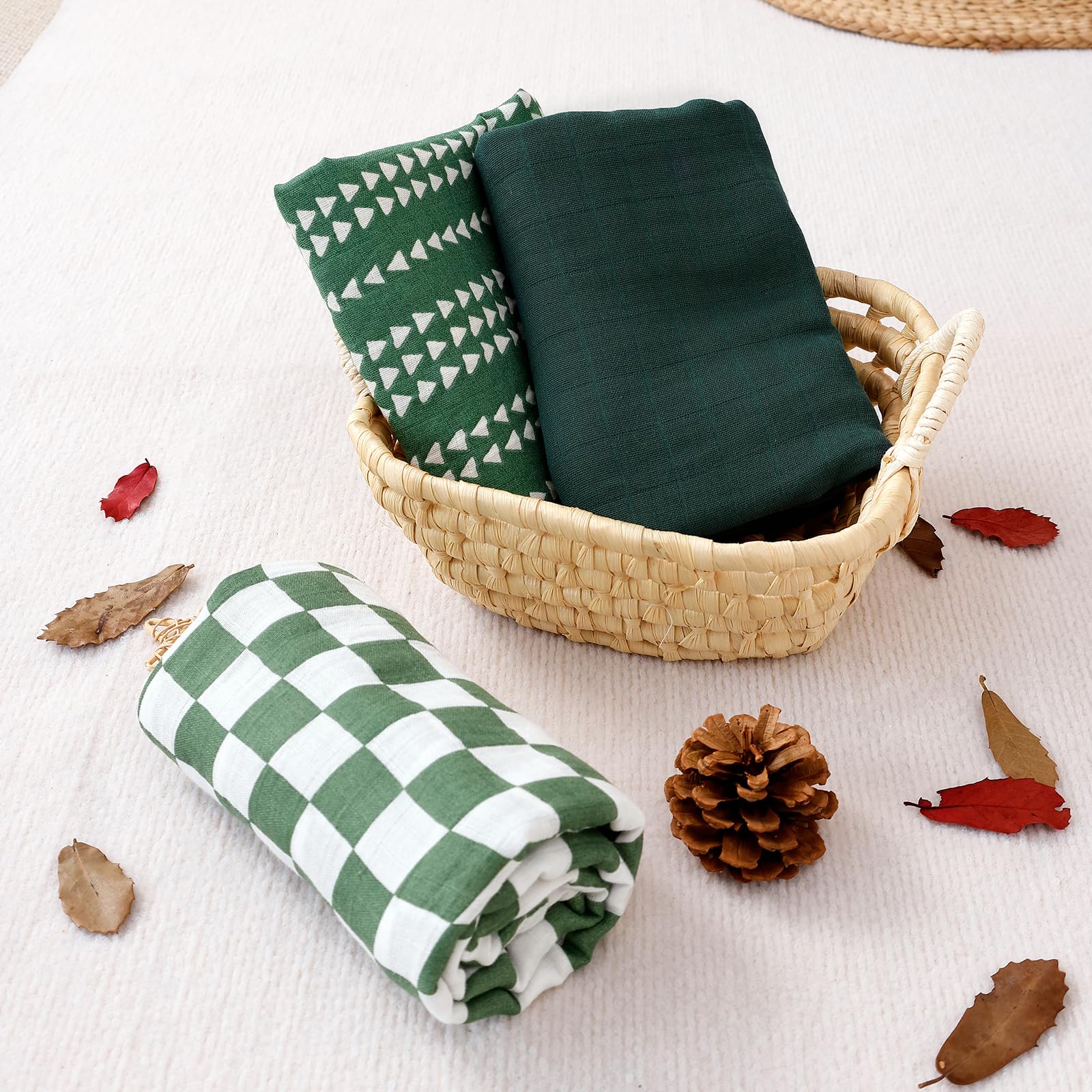 Happy Flute swaddle blankets compact travel essential for on-the-go