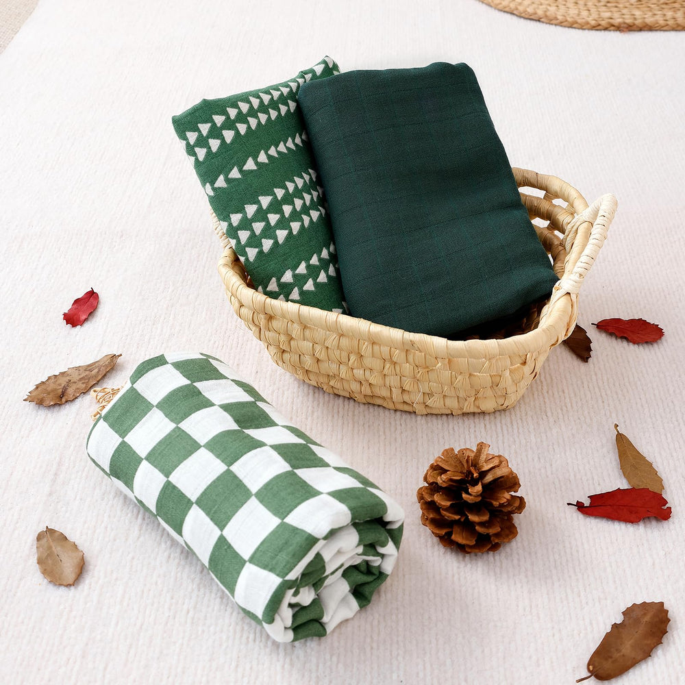 Happy Flute swaddle blankets compact travel essential for on-the-go