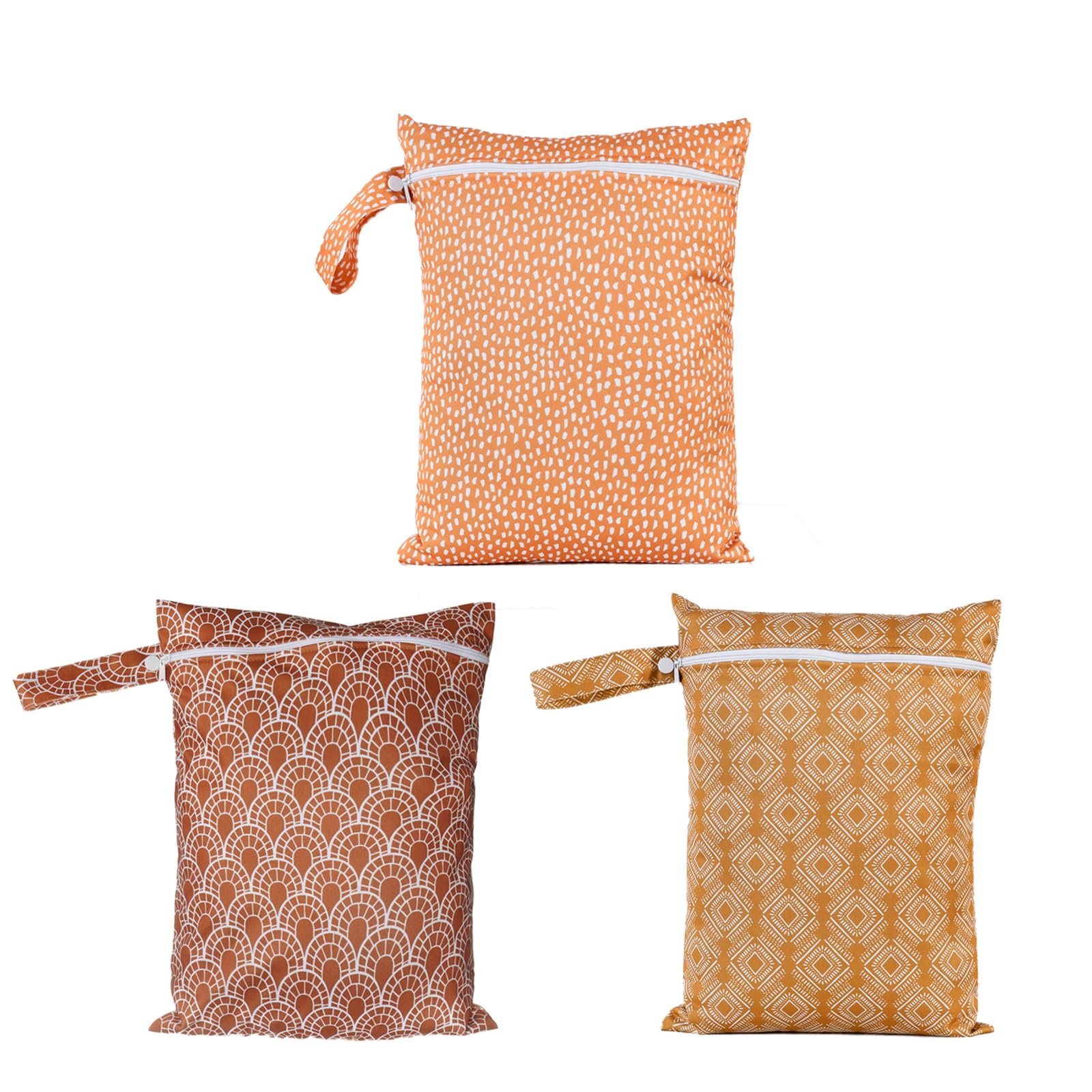 Happy Flute wet bag at beach or pool storing swimsuits