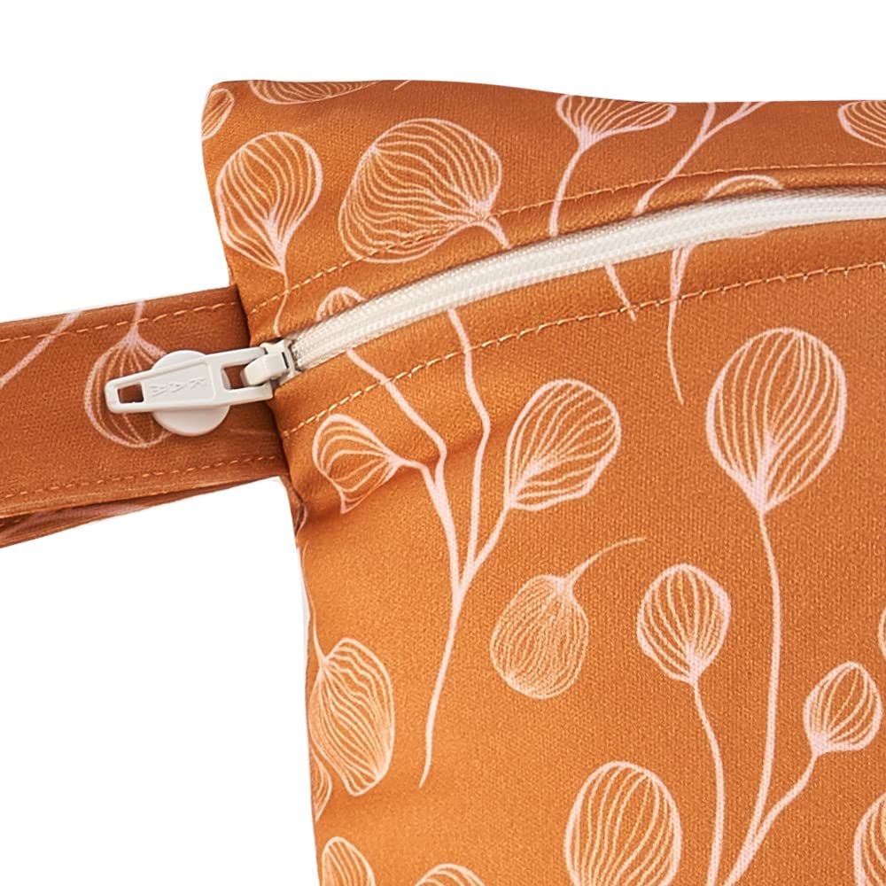 Happy Flute wet bag shows ideal for beach, gym, or pool storage.