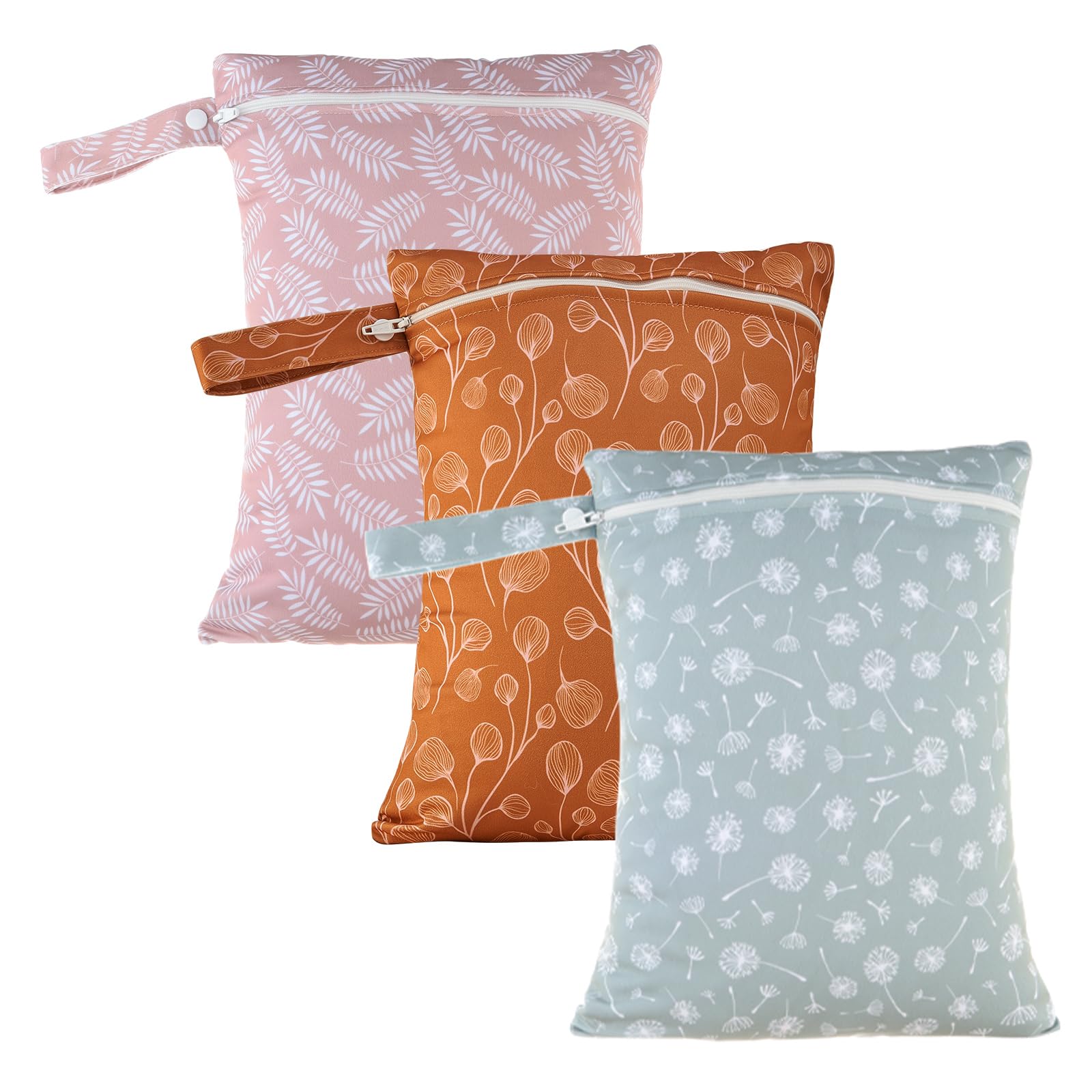Happy Flute wet bag with waterproof material keeps items dry and odor-free after the pool.