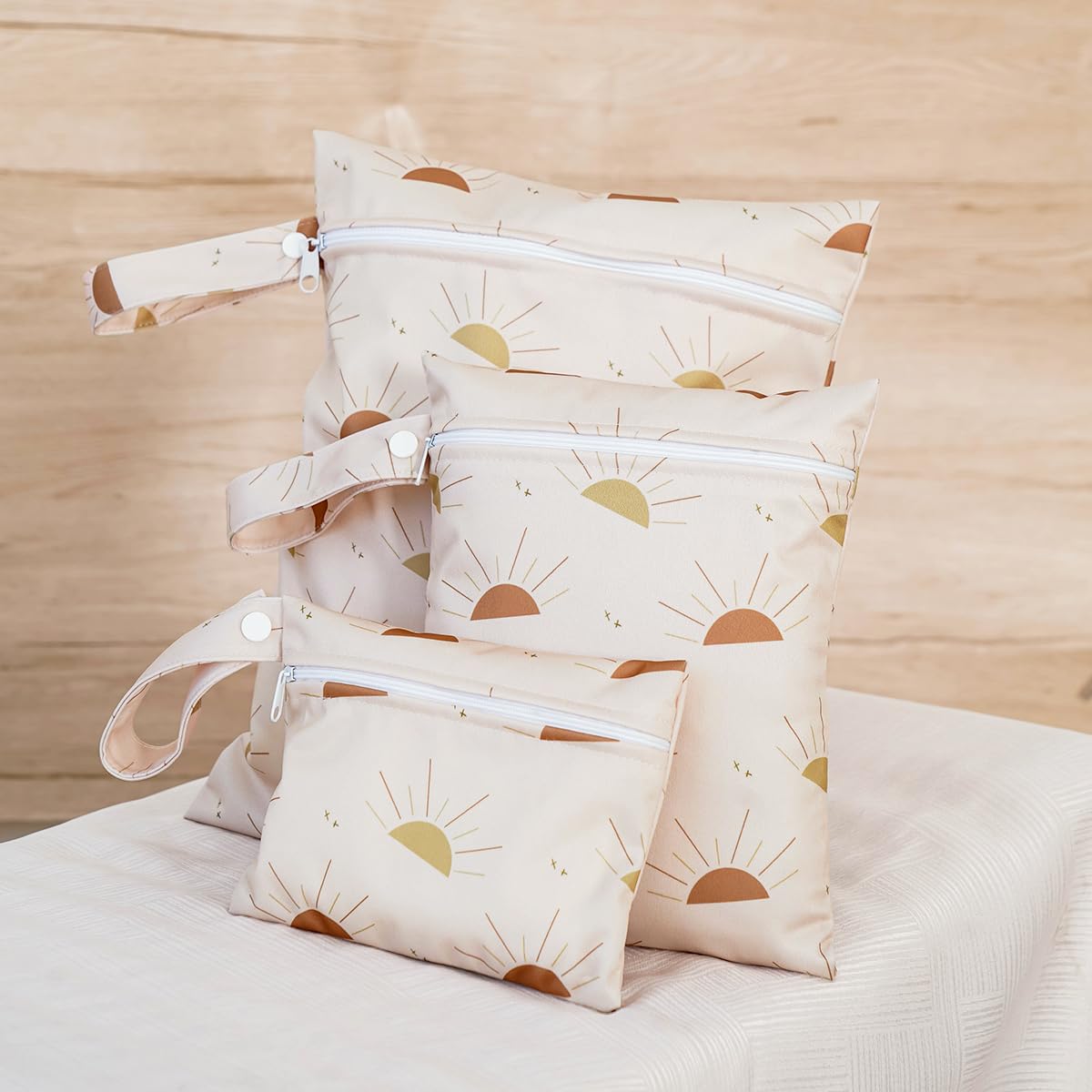 Happy Flute wet bag zipper close-up highlighting secure waterproof closure