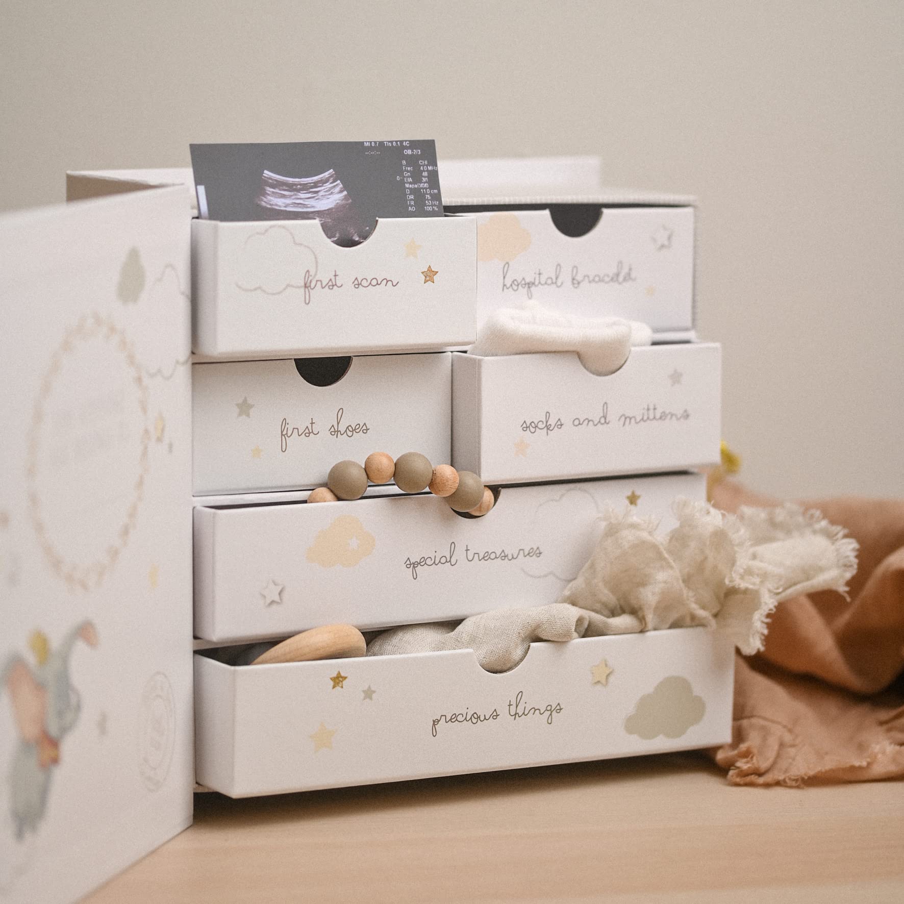 Happy Homewares Magical Beginnings dimensions 9.1 by 9.4 by 3.9 inches for planning