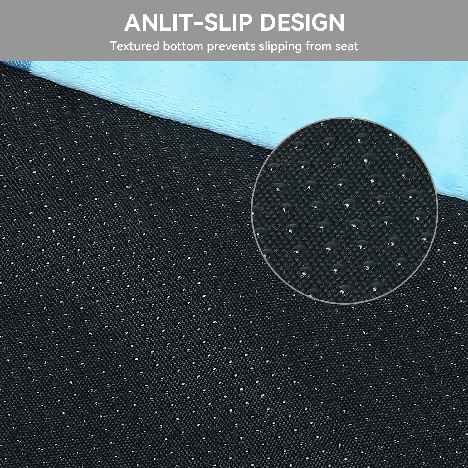 Happy Nest toddler seat extender adding leg room for a comfortable flight.