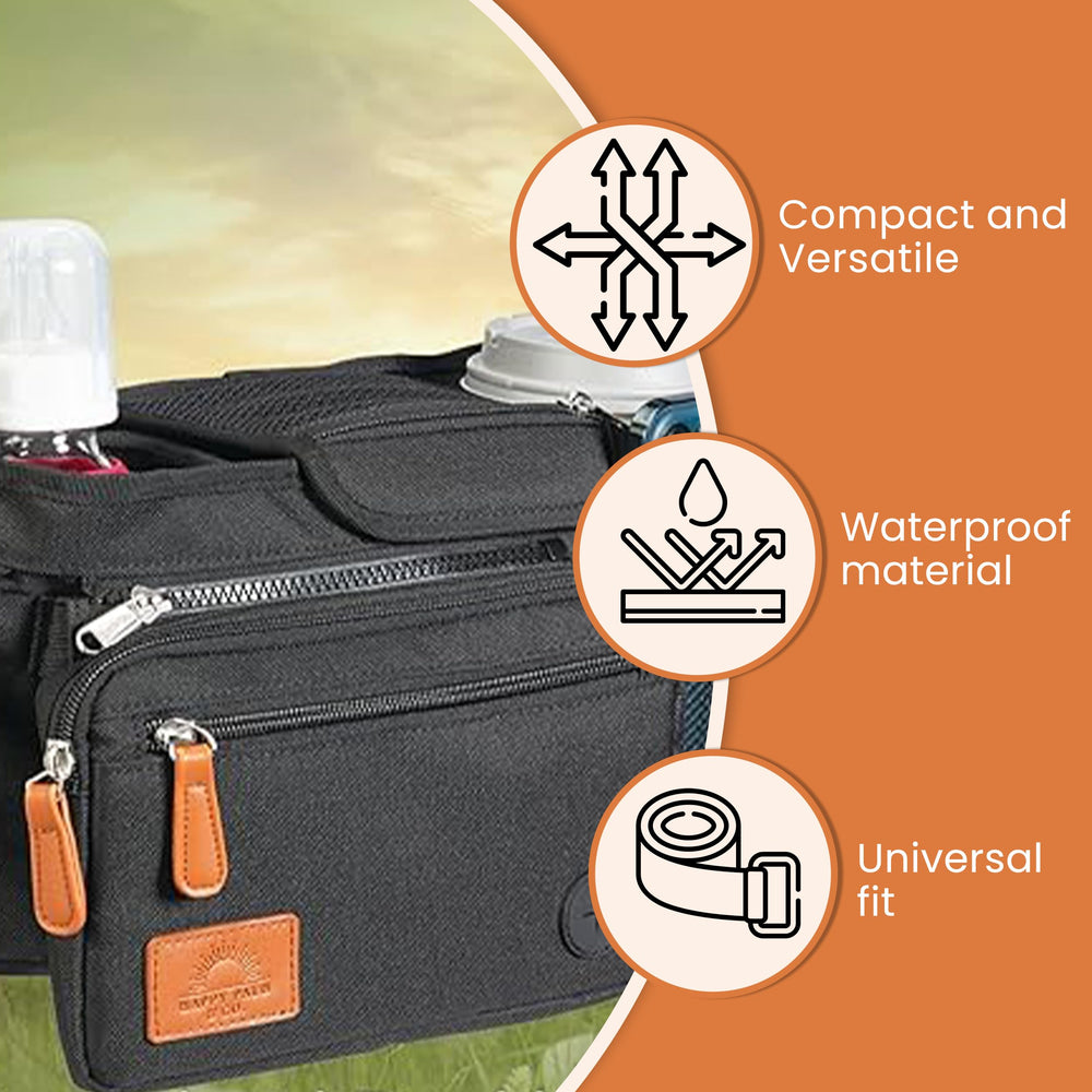 Happy Path & Co phone and wipes pocket keeps essentials handy during outings.