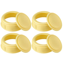 HappyAlley nipple rings fit Medela 5oz bottle for leak-free pumping.