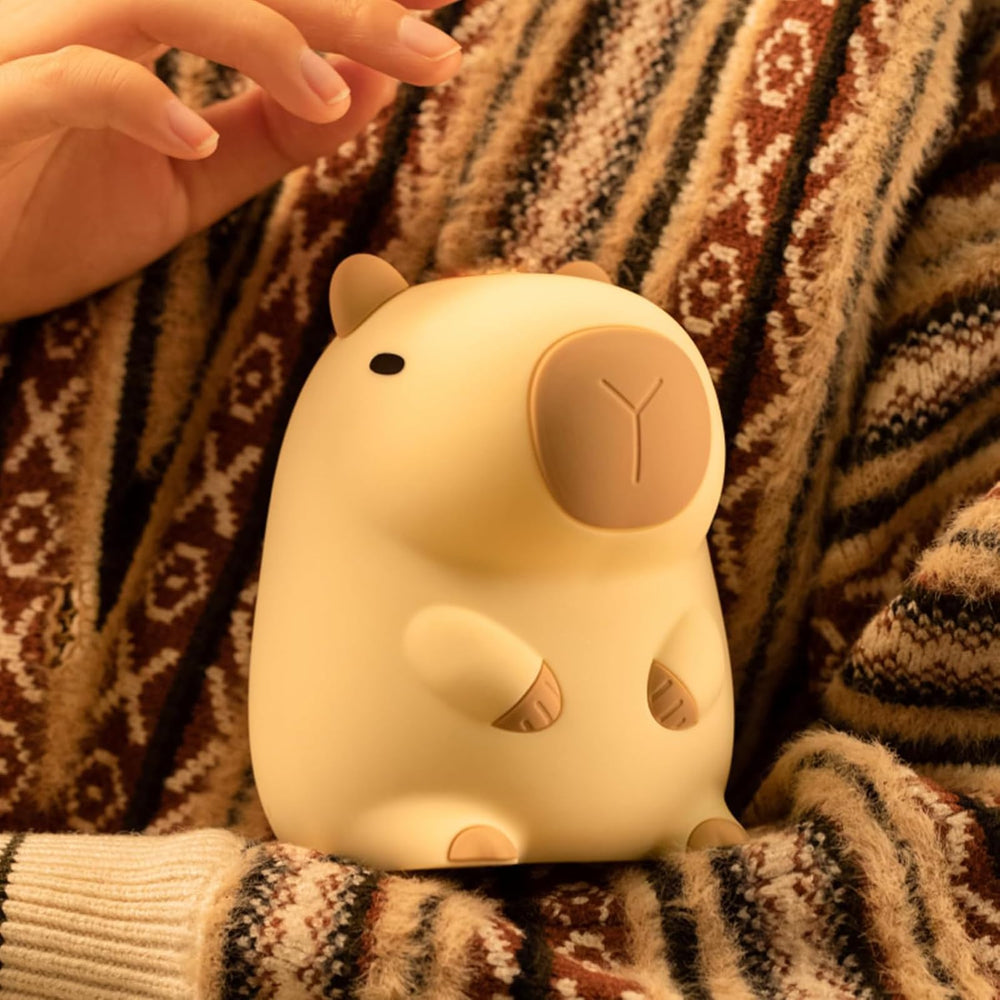 HappyBag Cute Capybara Gift Idea with soft silicone design.