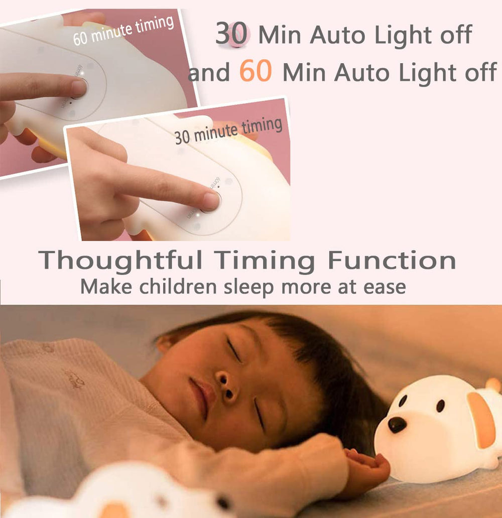 HAPPYBAG portable-baby-room-light is cordless and ready for night use anywhere.