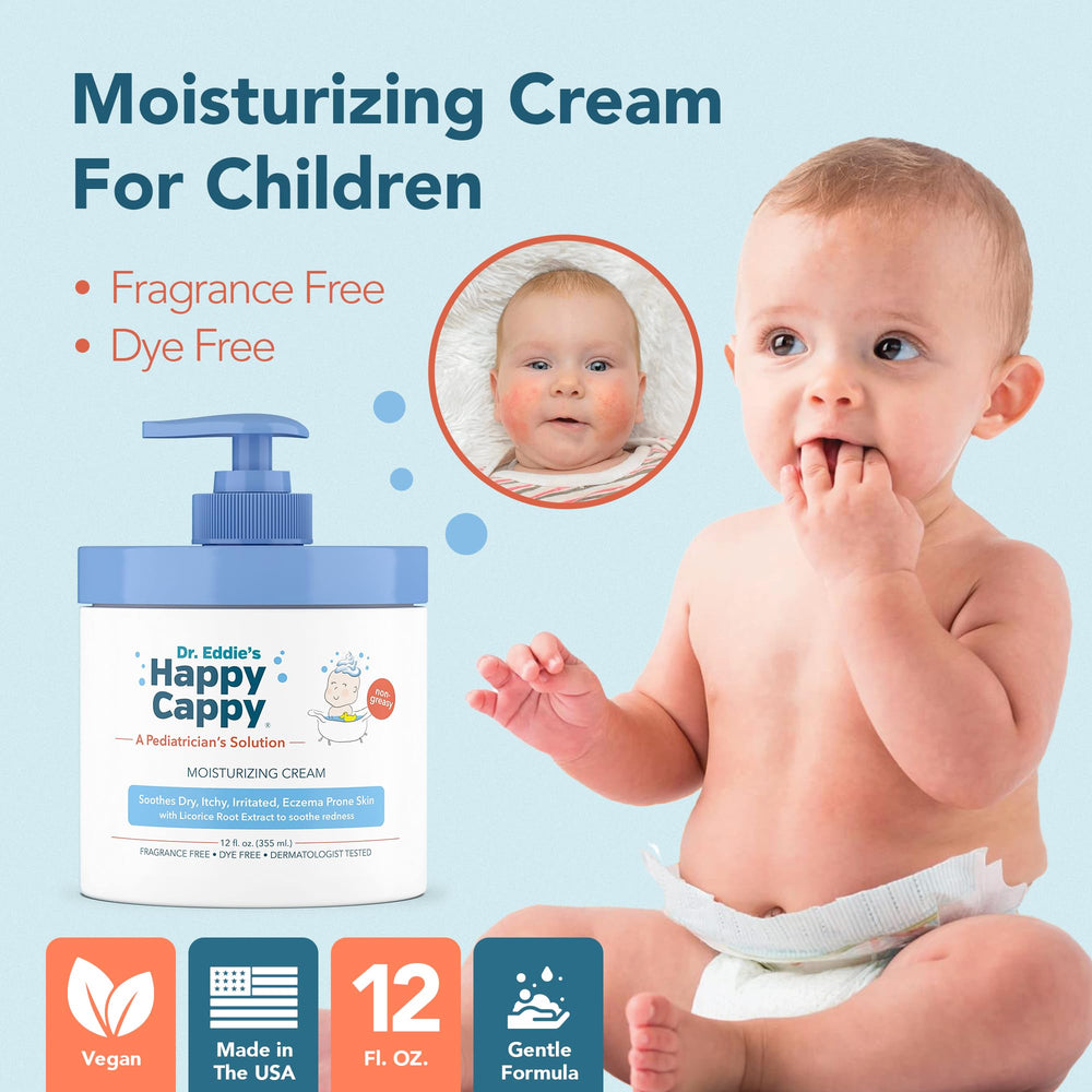 Happy Cappy Moisturizing Cream licorice root extract soothing ingredient