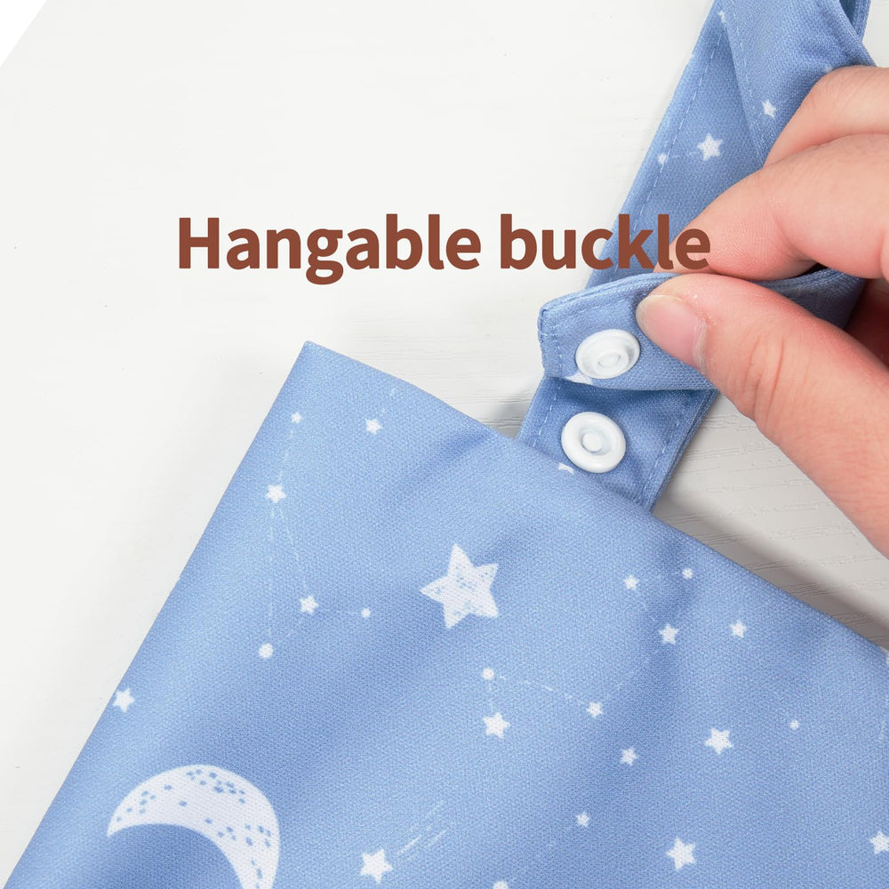 HappyFlute reusable pouch keeps on-the-go baby items organized.