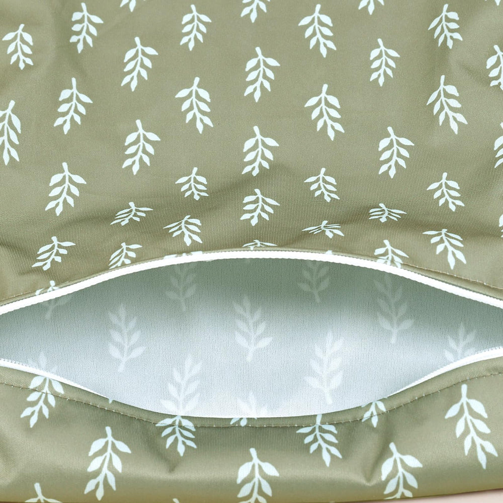 HappyFlute diaper bag interior spacious to hold diapers and wipes