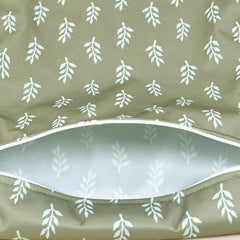 HappyFlute diaper bag interior spacious to hold diapers and wipes