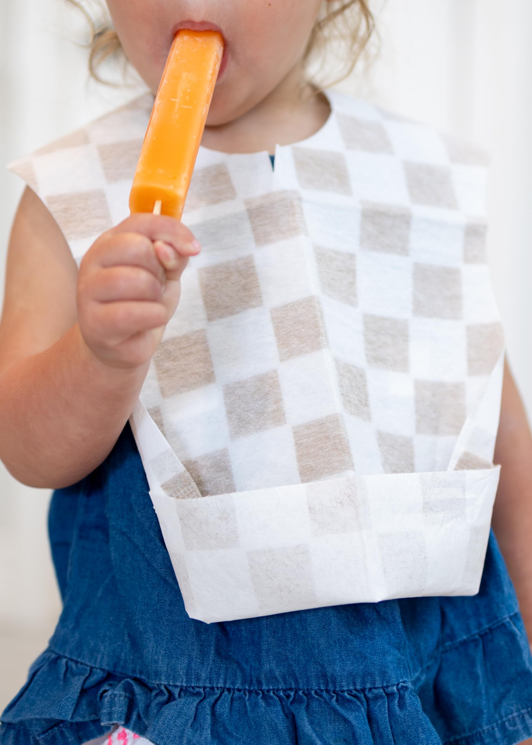 Happy Haven portable travel case keeps bibs organized for outings.