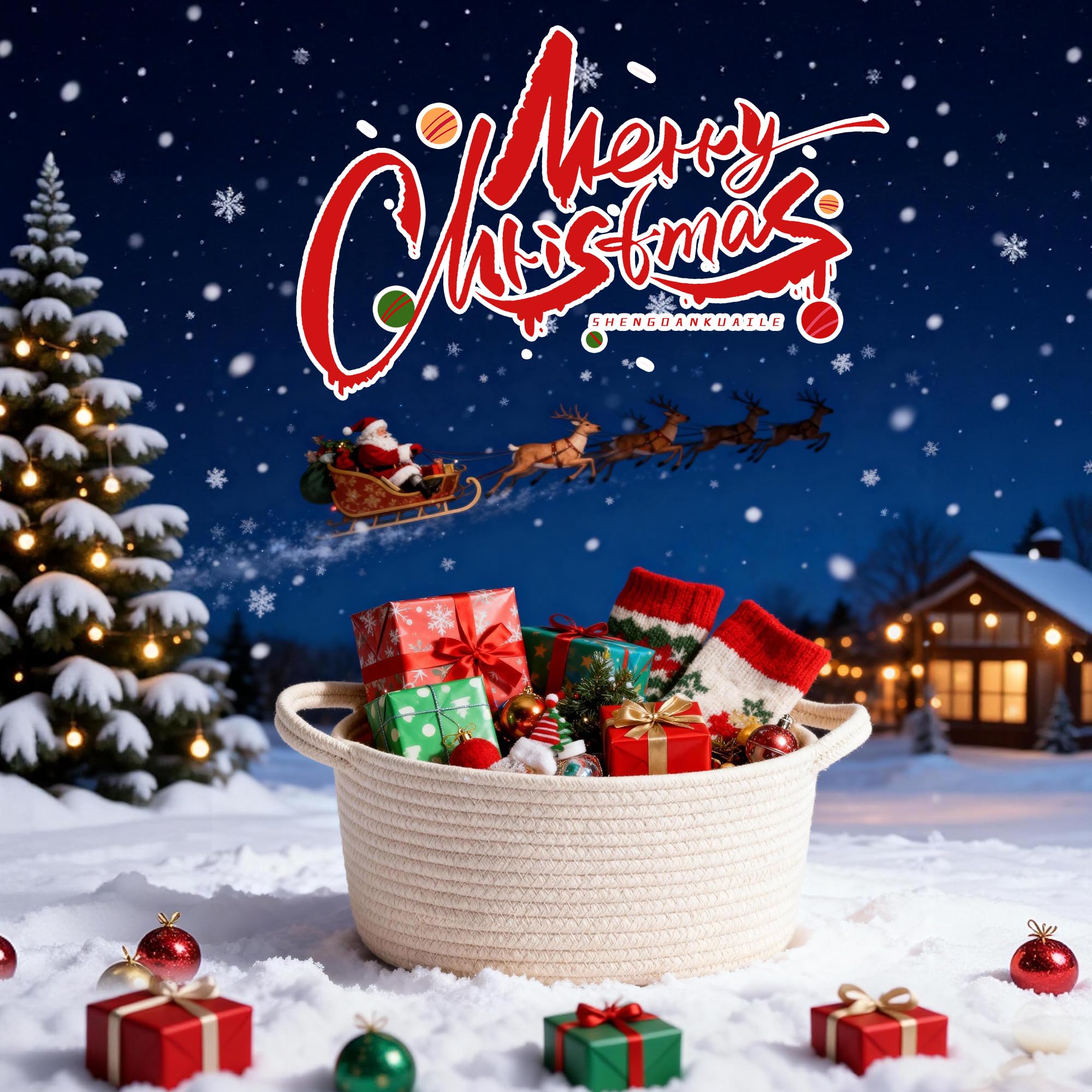 Happyiren gift packaging basket elevates presentations for parties and celebrations