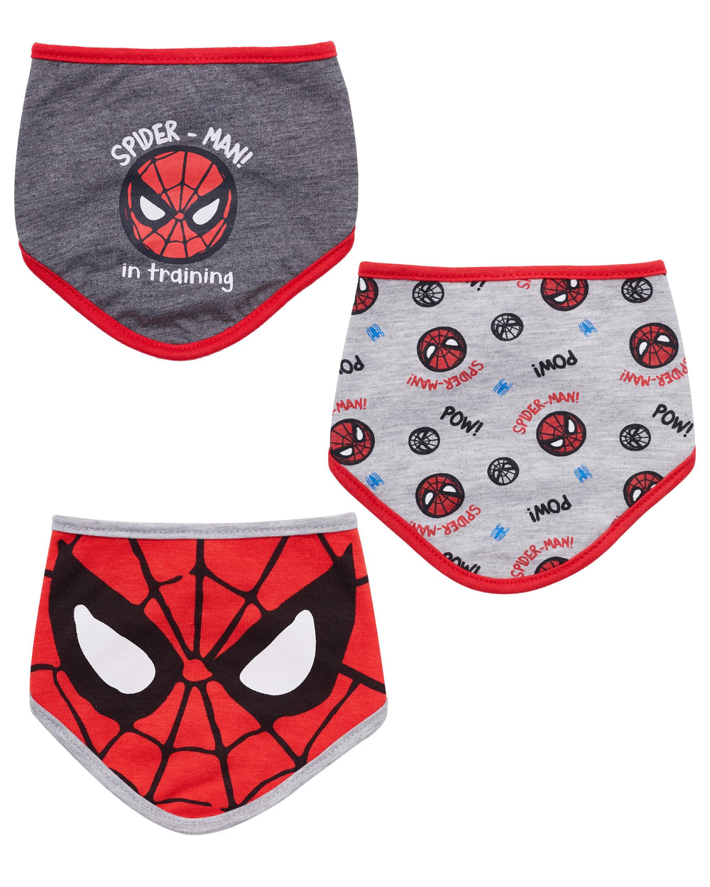 Happy Threads bandana bib snap-back closure and machine washable