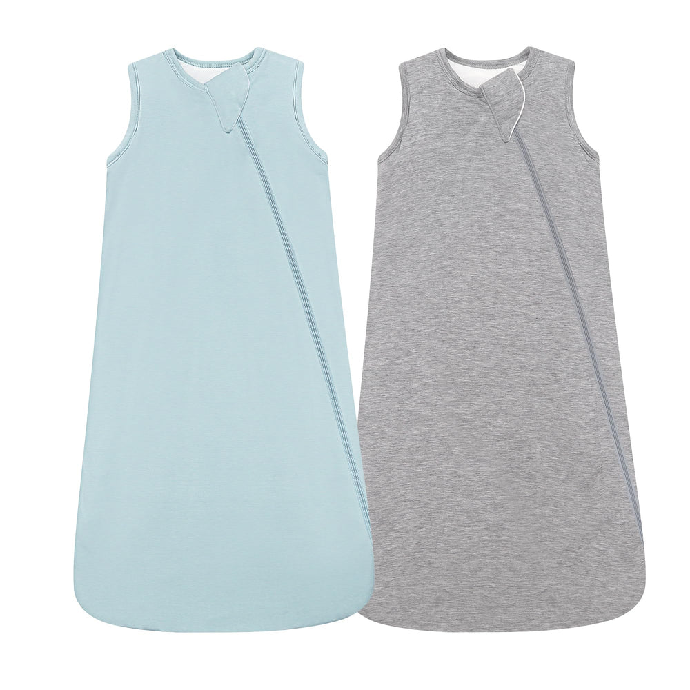 HAPIU bamboo sleep sack in sage pack provides cozy warmth for infants