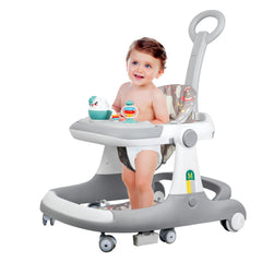 HAPYOOY 5in1 baby walker in angle mode aiding early walking with adjustable support