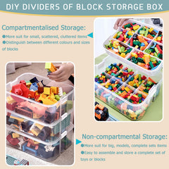 Harazaqa sturdy PP plastic ensures safe, durable toy organization in any room.