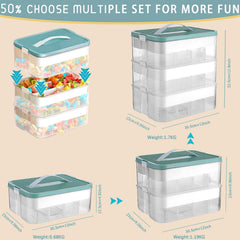 Harazaqa toy box lid handle enables easy transport for kids and families.