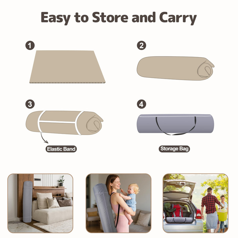 HARBOLLE Folding storage bag makes on-the-go storage simple.