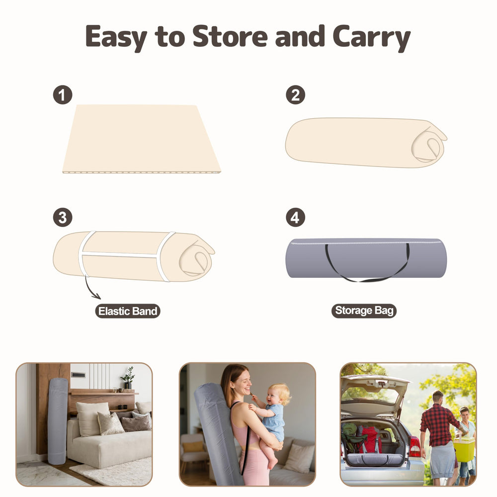 HARBOLLE 47-50 inch compatible size helps it work with common playpens