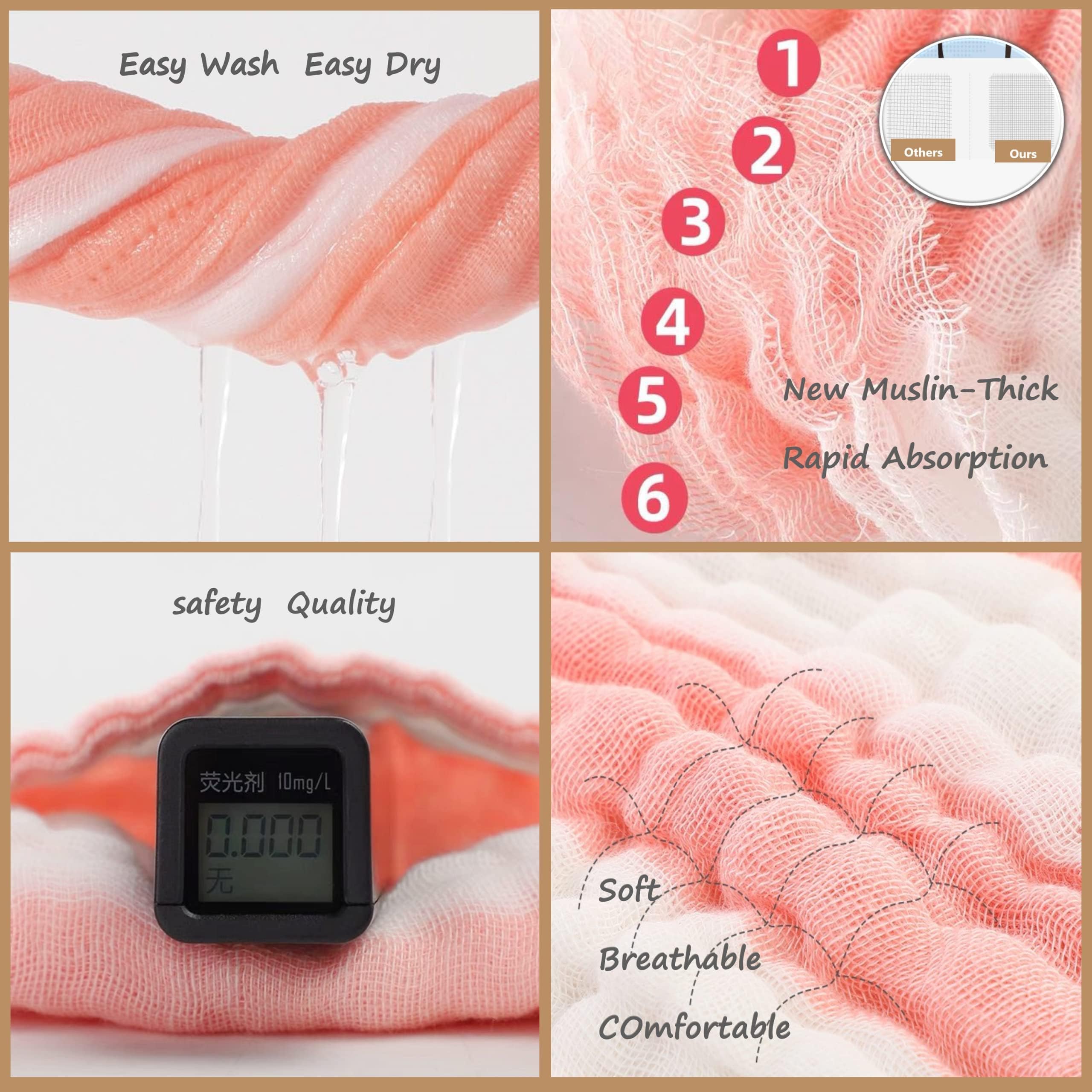 HardNok multipurpose towel—also usable as swaddle or light blanket.