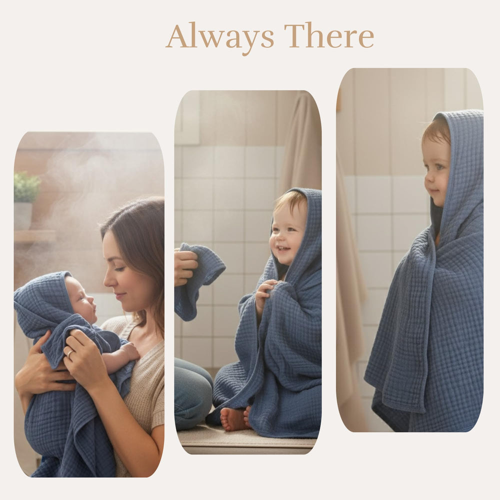 HardNok muslin towel swaddle-blanket multipurpose for playtime and snuggles